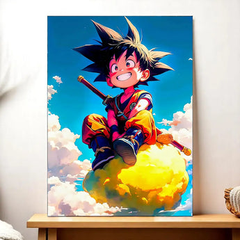 Tableau Goku Nuage Magique - Les Bois d'Aurore