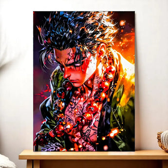 Tableau Gyomei Himejima (Pilier Roche) - Les Bois d'Aurore