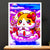 Cadre Blanc Hamtaro