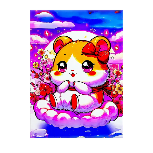 Tableau Hamtaro – 10x15 cm