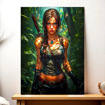 Tableau Lara Croft - Les Bois d'Aurore