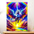 Affiche Licorne Arc en Ciel