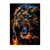 Poster Lion Feu