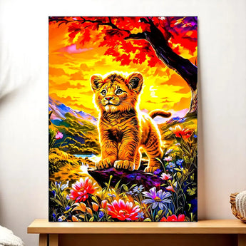 Tableau Lionceau - Les Bois d'Aurore