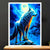 Cadre Blanc Loup
