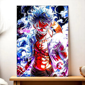 Tableau Luffy Gear 5 - Les Bois d'Aurore