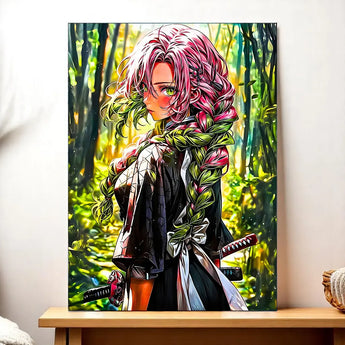 Tableau Mitsuri Kanroji (Pilier de l'Amour) - Les Bois d'Aurore