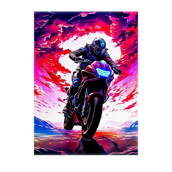 Tableau Moto – 10x15 cm