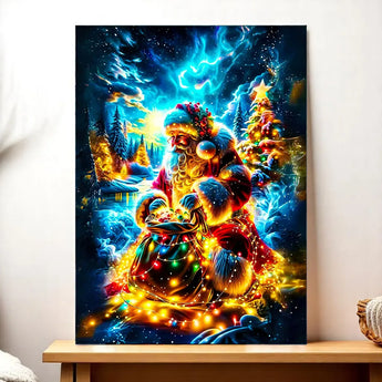 Tableau Père Noël - Les Bois d'Aurore