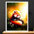 Cadre Blanc Panda Roux