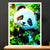 Cadre Blanc Panda