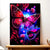 Tableau Papillon Violet