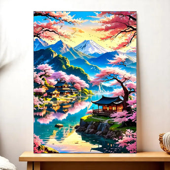 Tableau Paysage Japon - Les Bois d'Aurore