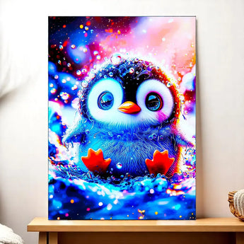 Tableau Petit Pingouin - Les Bois d'Aurore