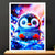 Cadre Blanc Petit Pingouin