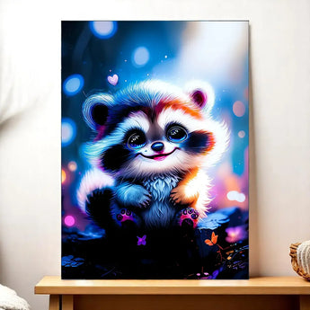 Tableau Raton Laveur - Les Bois d'Aurore