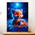 Affiche Renard Lune