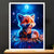 Cadre Blanc Renard Lune
