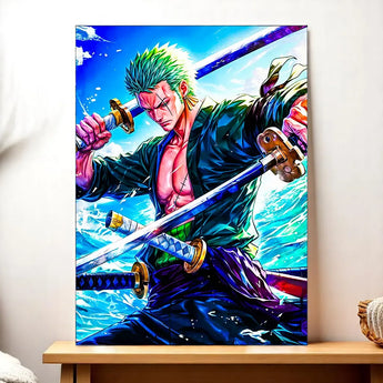 Tableau Roronoa Zoro - Les Bois d'Aurore