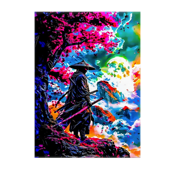 Tableau Samouraï – 10x15 cm