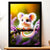Cadre Noir Souris Mignonne