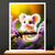 Cadre Blanc Souris Mignonne