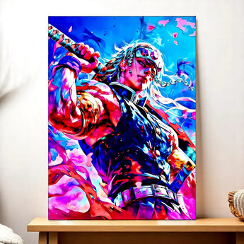 Tableau Tengen Uzui (Pilier du Son) - Les Bois d'Aurore