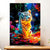 Affiche Tigre Blanc