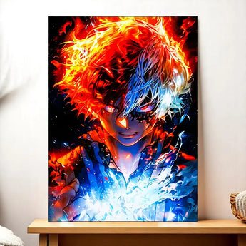 Tableau Shoto Todoroki - Les Bois d'Aurore