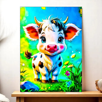 Tableau Petite Vache - Les Bois d'Aurore