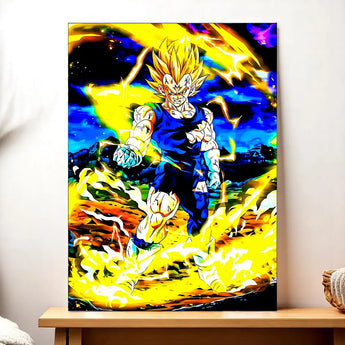 Tableau Majin Vegeta - Les Bois d'Aurore