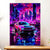 Affiche Voiture Futuriste