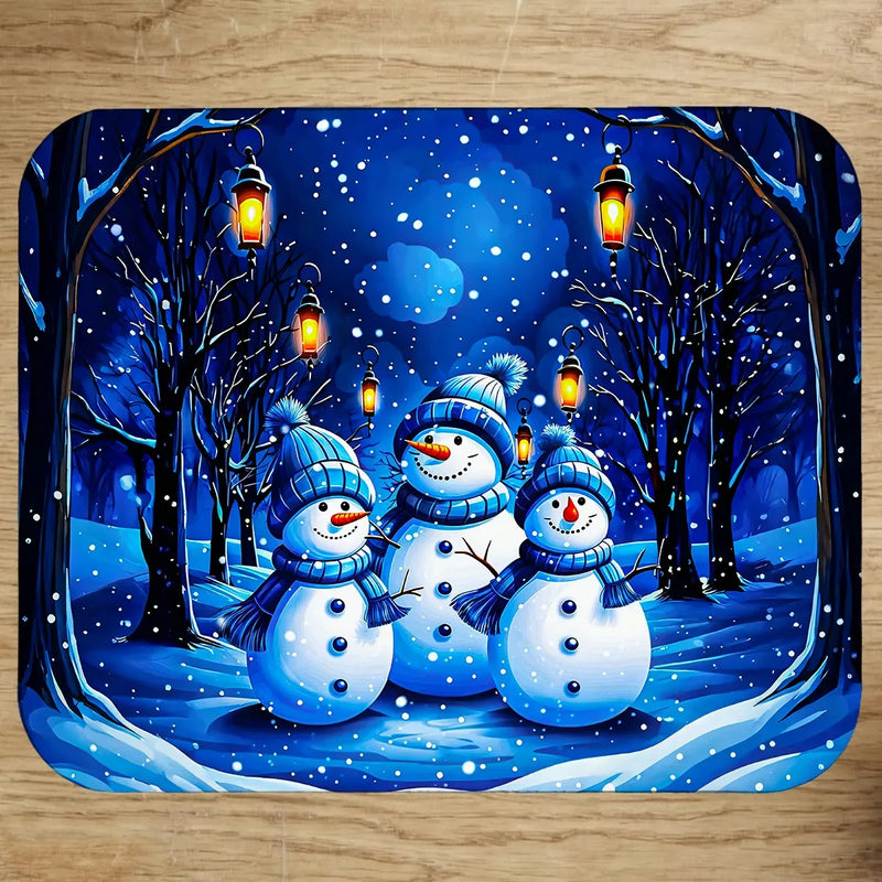 Tapis de Souris Bonhomme de neige
