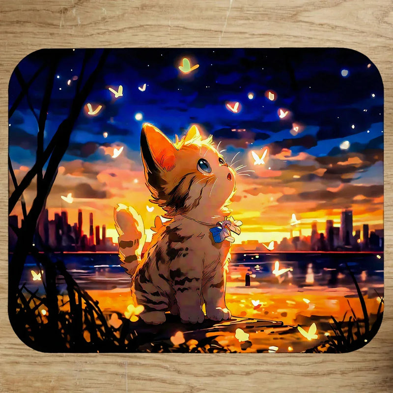 Tapis de Souris Chat Dessin