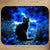 Tapis de Souris Chat Noir