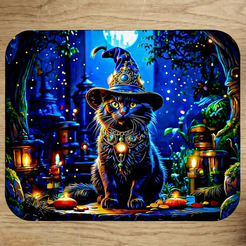 Tapis de Souris Chat Sorcier