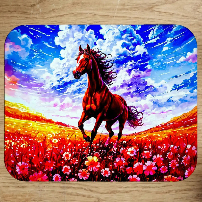 Tapis de Souris Cheval Prairie
