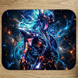 Tapis de Souris Chevalier d'Or Aquarius Dark