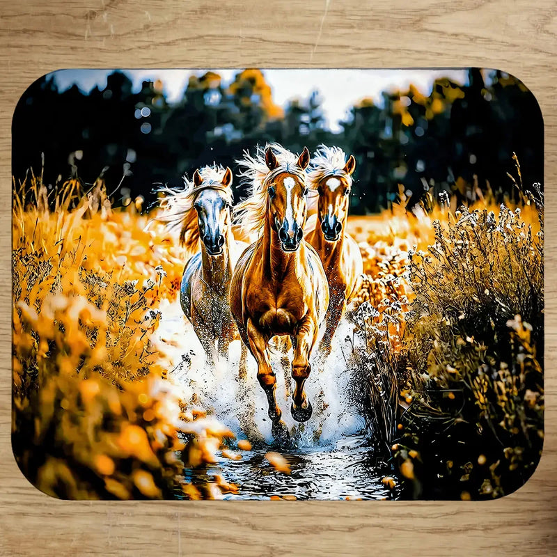Tapis de Souris Chevaux Sauvages