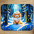 Tapis de Souris Chien Neige