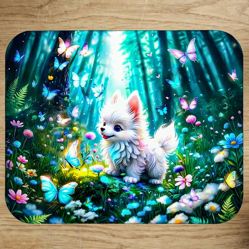 Tapis de Souris Chien Papillon