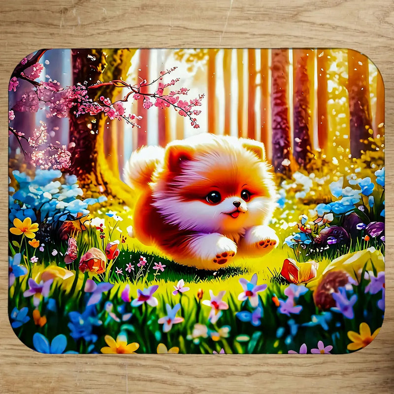 Tapis de Souris Chiot Fluffy