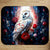 Tapis de Souris Chouette Fleur