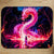 Tapis de Souris Dragon Chinois Rose