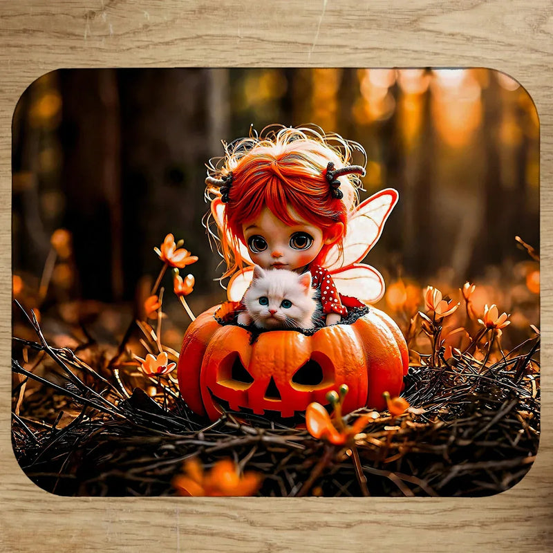 Tapis de Souris Fée Citrouille