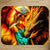 Tapis de Souris Femme et Dragon