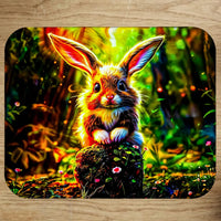 Tapis de Souris Lapin Forêt