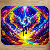 Tapis de Souris Licorne Arc en Ciel