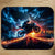 Tapis de Souris Moto Noire