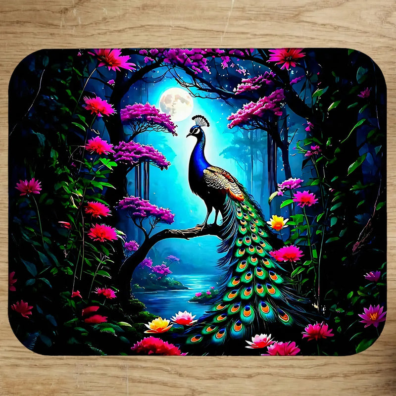 Tapis de Souris Paon